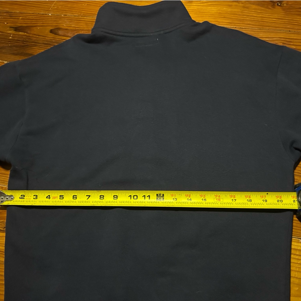 Navy and White NewYork Quater Zip Sweatshirt From Aeropostale Size Xs Women's - Picture 6 of 6